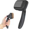 Dipoo Self-Cleaning Deshedding Brush for Dogs & Cats - Skin-Friendly