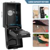 HUANLANG Key Lock Box Wall Mount,Outdoor Combination Lock Box with