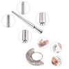 KUUQA Ring Sizer Measuring Tool Set Includes Ring Sizer Gauge,
