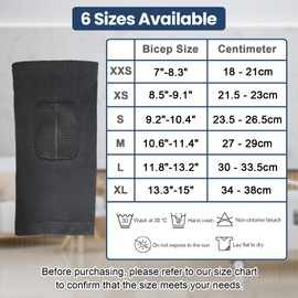 EDWERD PICC Line Cover with Mesh Window - Arm Sleeve for Upper or Lower Arm, Non-Slip Silicone Gasket, Comfortable IV & Cast Protector, 1 Pc (XXS)