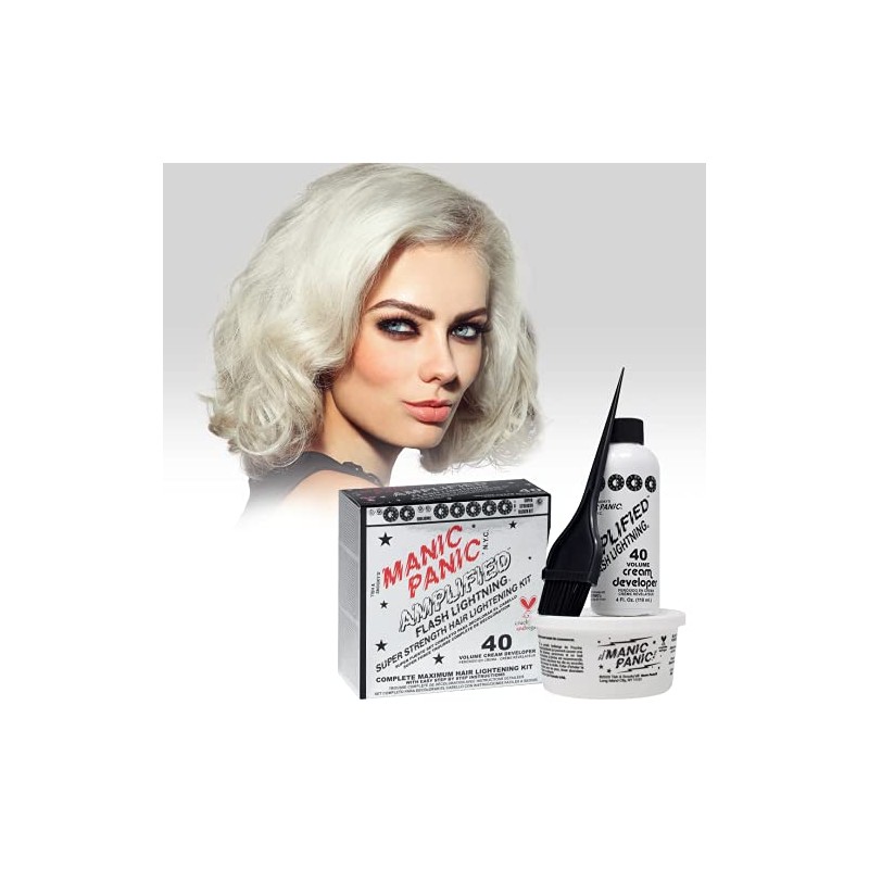 Manic Panic 40 Vol Lightning Kit de blanqueador para el