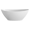 Small Bathroom Sink Above Counter, OCEALAGOON 16″x13″ Oval Vessel Sink,