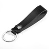DGHYDZ Genuine Leather Keychain Strap for Car Home Key Ring