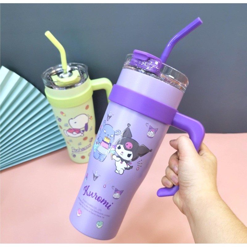 Many Rainbows Kuromi Devil Stainless Steel Insulated Tumbler with Lid,