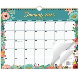 Calendar 2023 - 2023 Wall Calendar, January 2023 - December 2023, 12 Months Calendar, 14.8 "x11.4", Large Ruled Blocks Perfect for Planning and Organizing for Home or Office