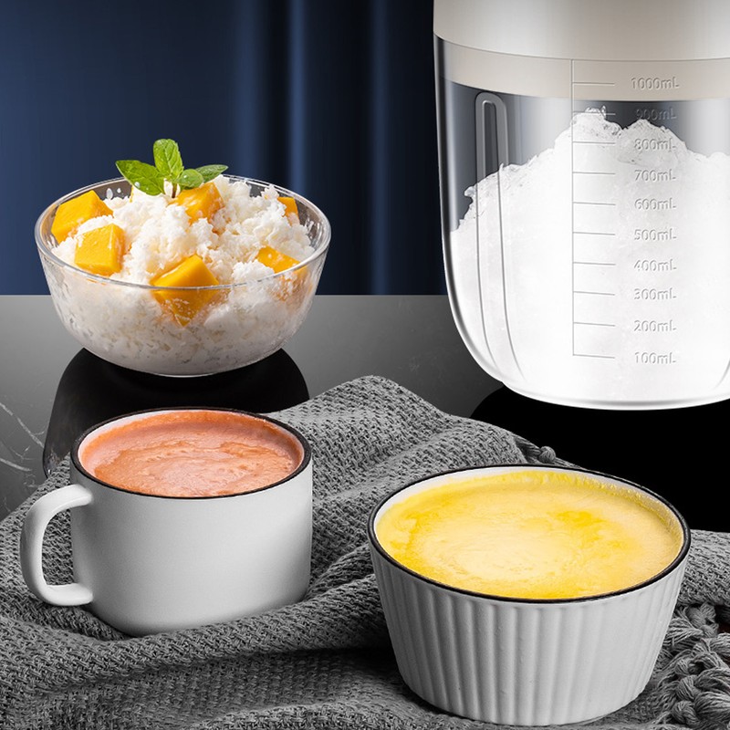 Manual Shaved Ice Shaver Snow Cone Machine Labor Saving Small