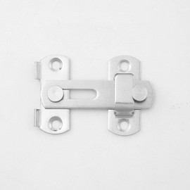 5-Piece Plate Hasp Door Latch Lock Set Locking Device