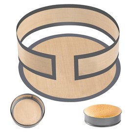 Silicone Baking Mat for Springform Pan Protector 9 inch, Prevent Cheesecake from Sticking to Bottom and Side Easy Clean & Non Sick Silicone Baking Mat