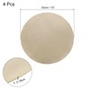 sourcing map 4 Pcs Faux Leather Placemats for Dinner Table,