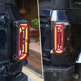 MSIZOY Aluminum Tail Light Protector Trim Cover Rear Light Lamps Guards Compatible with for 2021 2022 2023 2024 2025 Ford Bronco 2/4 Door Taillight Cover Exterior Accessories