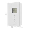Uniwatt by Stelpro Non-Programmable Electronic Thermostat for Baseboards and Convectors,
