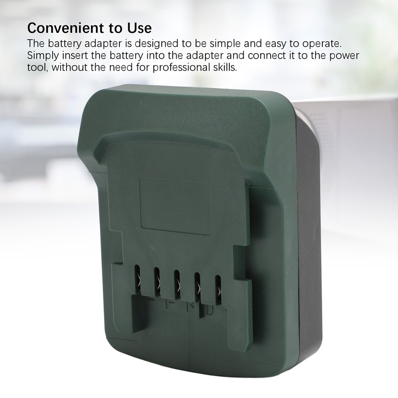18V Battery Adapter ABS Plastic Compact Cordless Power Tool Battery