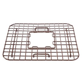 SinkSense Gehry 14" x 11.75" Kitchen Sink Bottom Grid, Antique Brown