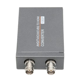 Ahd to Hdmi Converter Tvi Hd Multimedia Interface Metallic Iron Grey Cvi Cvbs Full 720P 1080P 3Mp 4Mp 5Mp 8Mp Bnc Video Adapter