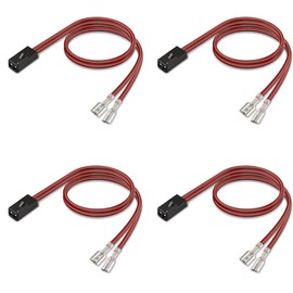 4 Pcs Professional 72-4530 Speaker Harness,Thicker Longer Speaker Wire Harness Replacement Adapter Plug Connector for GM Jimmy Astro 1995–2005