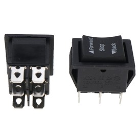 DVPARTS 2X Forward Stop Backward Shift Switch Accessories, Children's Electric Powered Ride On Toys Car Replacement Parts Switch