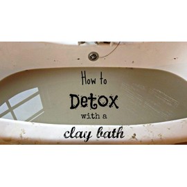 CBBath™ Natural Bathing Clay - DETOX, RELAX & UNWIND with 100% Pure Calcium Bentonite - A Natural Clay Powder with HUGE Pulling Power (400g)