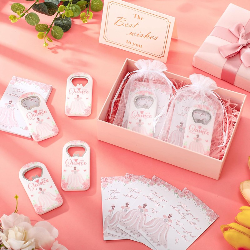 Yiyiring 50 Sets Quinceanera Party Favor Gifts for Guests Mis