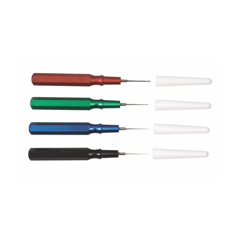 KD89 Horotec MSA17.000-04 Swiss Aluminium Oil Skewer Set, Multi-Colour, Colour