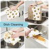 Mnsruu Lovely Little Bee 6 Pack Dish Towels, Kitchen Cloth