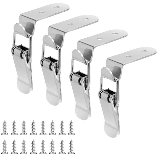 Giyofom Pack of 4 90 Degree Hook Locking Bolts 304