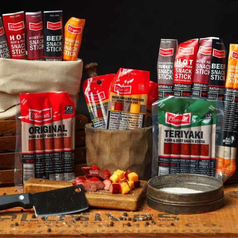 Jerky.com 26pc Meat Sticks Variety Pack | Healthy Snack for