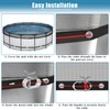 24 FT Pool Leaf Net Cover for Above Ground Pools,