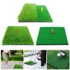 Golf Practice Mat, 30 x 30 cm Golf Mat, Tee