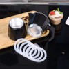 wedrink 6 Pcs Gasket Seal Rings Replacement for Aluminium Stovetop