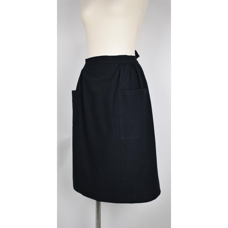 Berry Apron, Salon Apron, Made in Japan, Plain, Loose Fit,