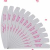 12PCS Professional Nail Files Double Sided Emery Board 100/180 Grit