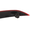 Rear Bumper Reflector Clear Visibility Rounded Edges Shockproof Replacement for