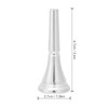 Silver Horn Mouthpiece Professional Brass Standard French Horn Mouthpiece for