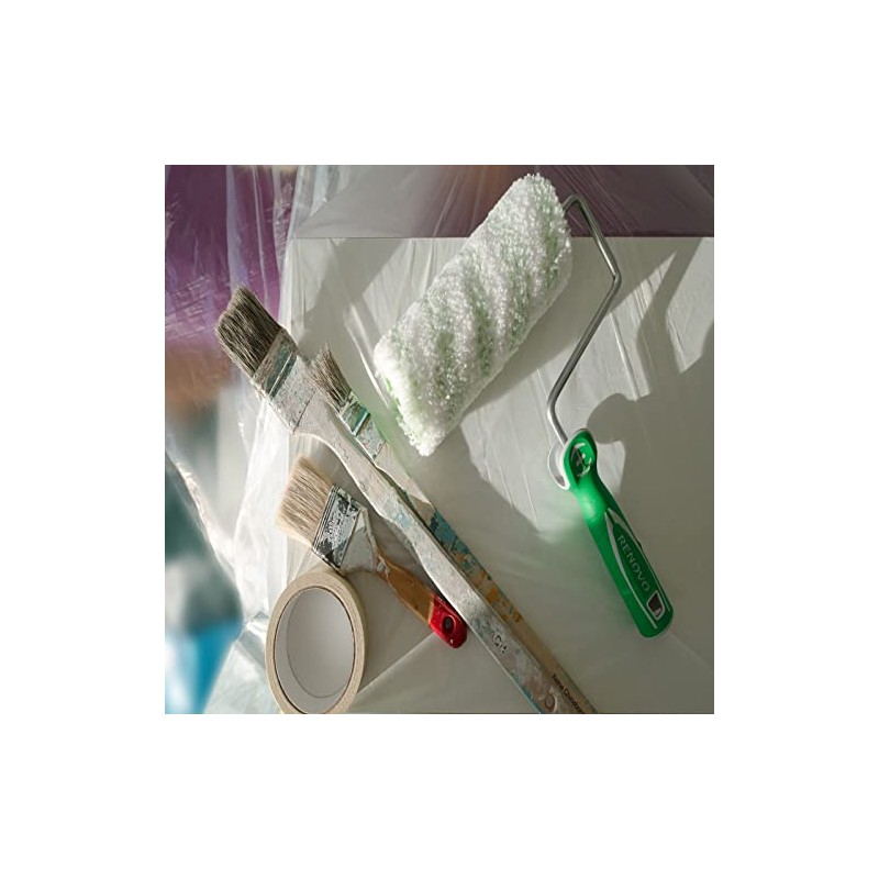 Lazybug studio Masking Tape 0.75 Inch, 12 Pack White Masking