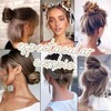 1pz Extensiones Cabello Postizo Moño Cebolla Volumen Peinado Chongo Dona