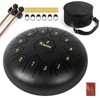 Kmise Steel Tongue, 12 Inch 13 Notes-Handpan Drum Kit Percussion