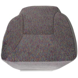 Mist Gray Driver Side Bottom Cloth Seat Cover & Bottom Foam Cushion Compatible with Dodge Ram 1500 2500 3500 SLT 1998 1999 2000 2001 2002