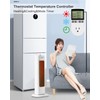 Digital Temperature Controller Outlet, 120V Electric Thermostat Outlet Plug with