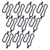 Pack of 20 Rubber Rings Bicycle Stretch Rubber Rings, Bicycle