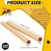 Tinideya 250 Pcs Phragmite Reed Mason Bee Tubes Set Bee