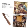 SUPVOX Wooden Hatchet Handle Replacement Sturdy Practical Axe Handle Smooth