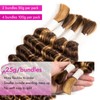 26 Inch Human Braiding Hair Deep Water Wave 4 Bundles/Pack