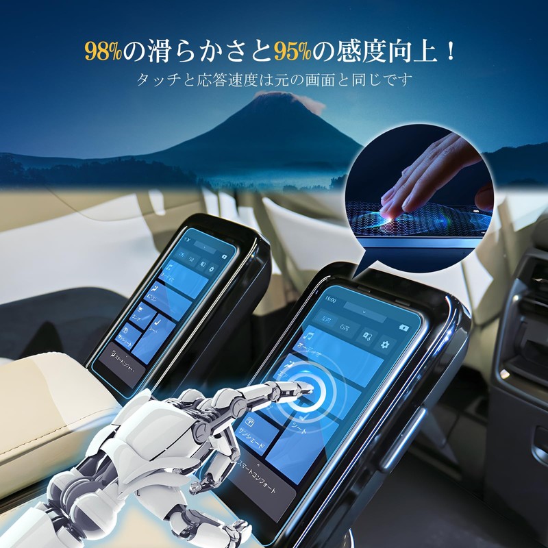 LFOTPP New Alphard 40 Series 2023 Model Rear Multi-Operation Panel,