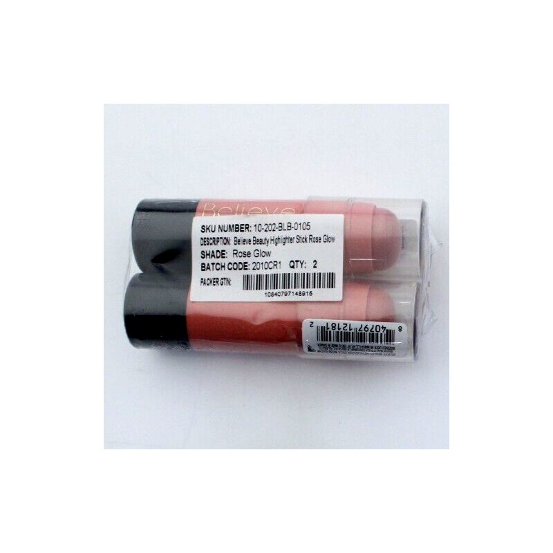 Believe Beauty 2x Believe Beauty Highlighting Stick 'ROSE GLOW' Highlighter