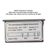 Digital Temperature Controller 220V, 40° 220V Pet The High TPM900