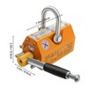 EBUY 880Lbs Magnet Lifting with Release, 400KG Magnetic Lifter Device,
