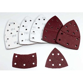 100 Sheets Velcro Prio Sandpaper for Multi Sander - 105 x 152mm - 120 Grit / Sanding Sheets / Sandpaper / Sanding Discs
