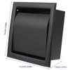 Uonlytech Stainless Steel Toilet Paper Holder Embedded Roll Tissue Rack