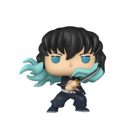 Epic Collectibles Pop Anime: Demon Slayer - Muichiro Tokito Vinyl Figure Collectibles Bundle with Compatible Funko Box Protector