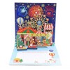 Maeum-Dama Premium Christmas 3D Pop-Up Musical Melody Card + Envelope
